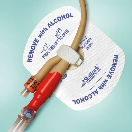 STATLOCK® FOLEY STABILIZATION DEVICE TRICOT ANCHOR PAD FOR 3WAY LATEX AND SILICONE CATHETERS