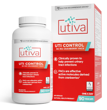 UTI Control 36PAC Cranberry Pills Supplement, 90-day