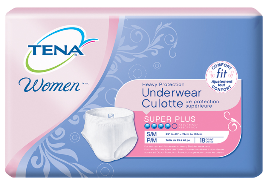 TENA® Women ACTIVE™ Underwear, Super Plus Absorbency - CathetersPLUS