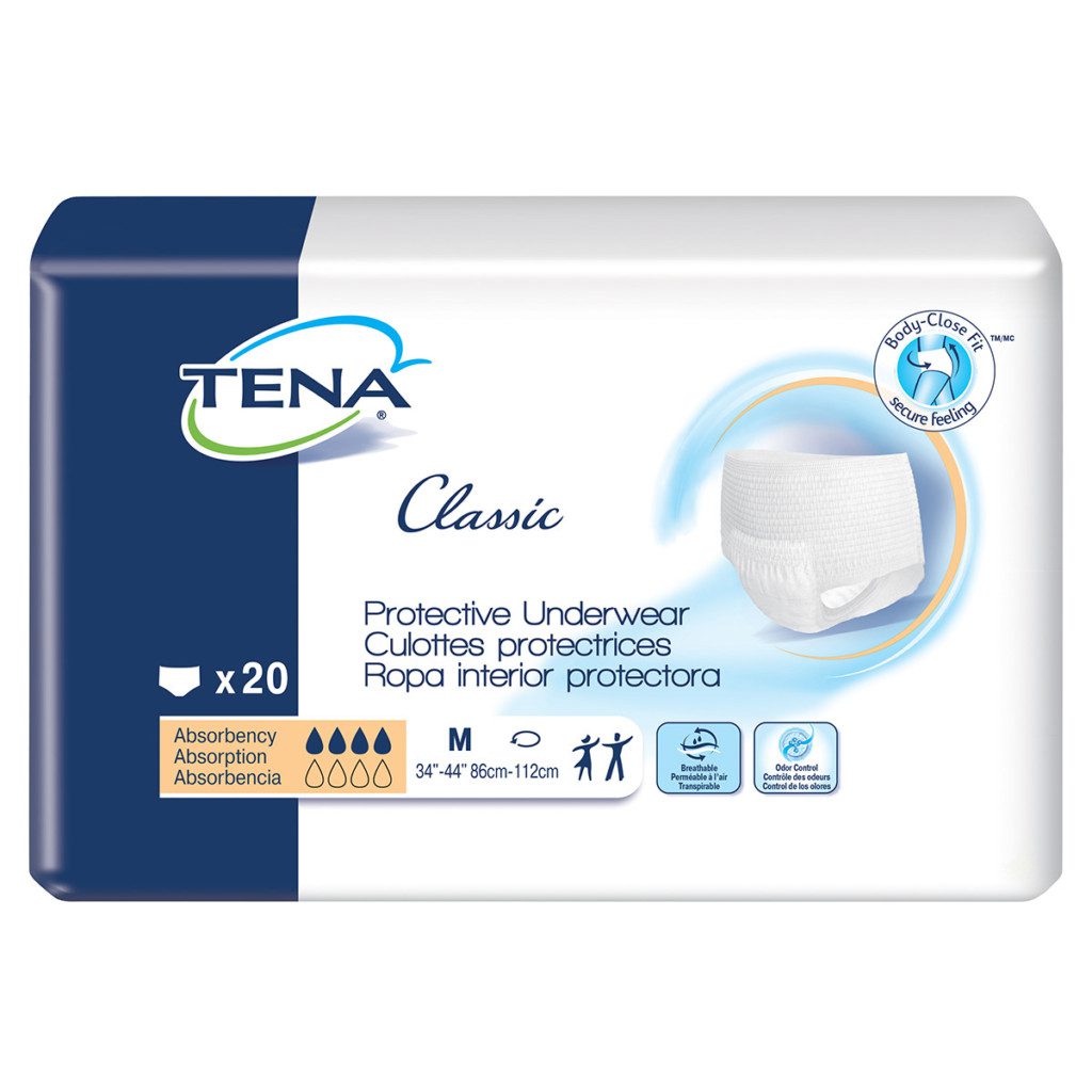 TENA® Classic Protective Underwear CathetersPLUS