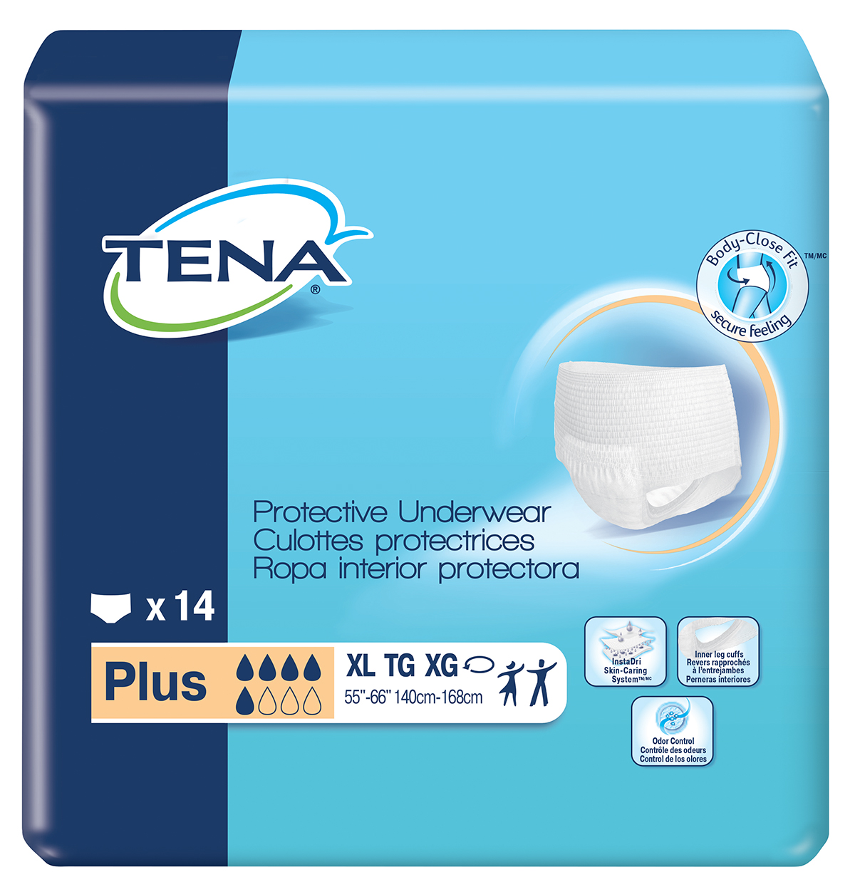 TENA Protective Underwear Super Plus Absorbency CathetersPLUS