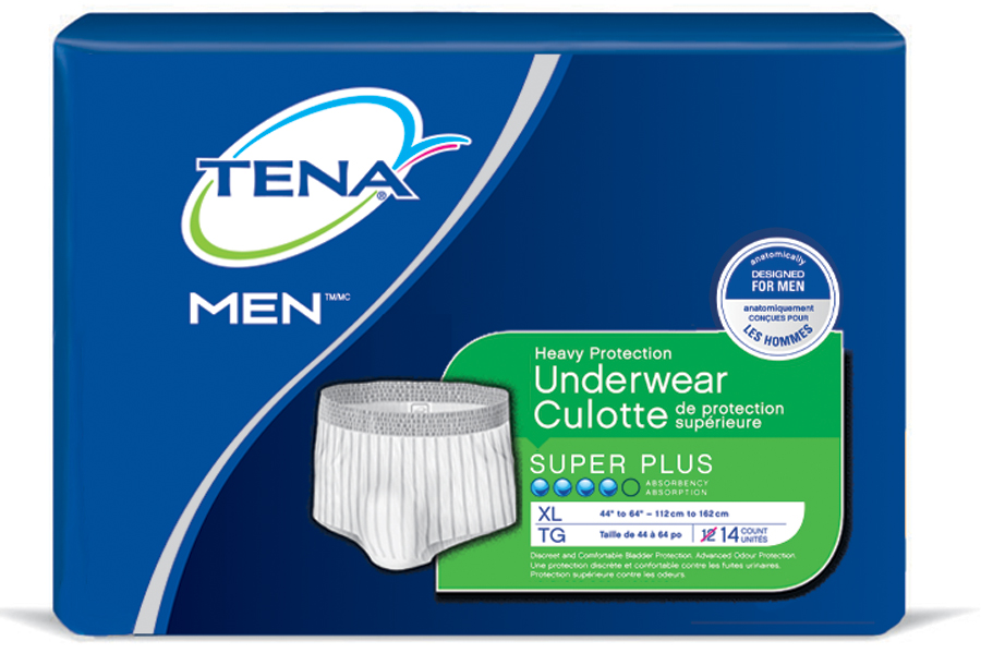 TENA® Men™ Underwear, Super Plus Absorbency - CathetersPLUS